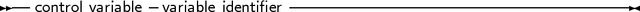 -- control variable variable identifier-----------------------------------
     