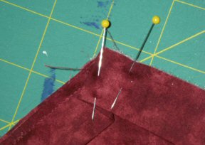 pin corner